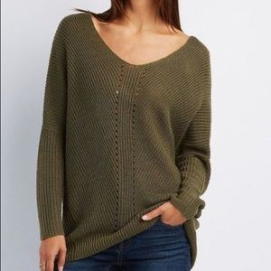 Green Charlotte Russe Sweater